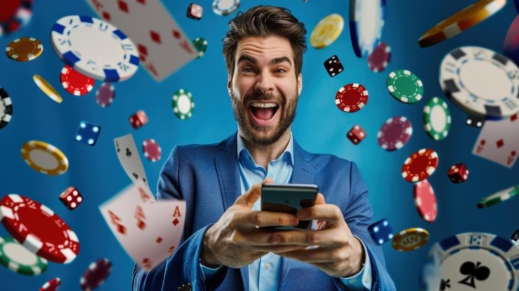 Antarmuka aplikasi mobile prada88 menampilkan meja dealer langsung dan menu navigasi